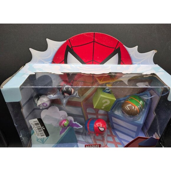 Marvel Tsum Tsum Spider-Man Tingle Set By Jakks Pacific - Picture 3 of 7